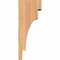 Ekena Millwork Mediterranean Smooth Corbel, Western Red Cedar, 5 1/2"W x 10"D x 26"H COR06X10X26MED00SWR - alternate 3